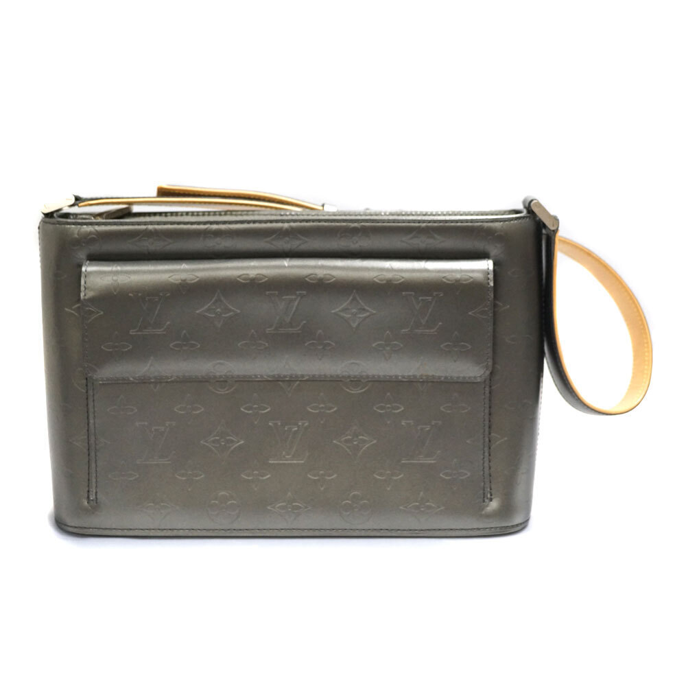 Louis Vuitton Alston One Shoulder Bag Monogram Matte Black Noir
